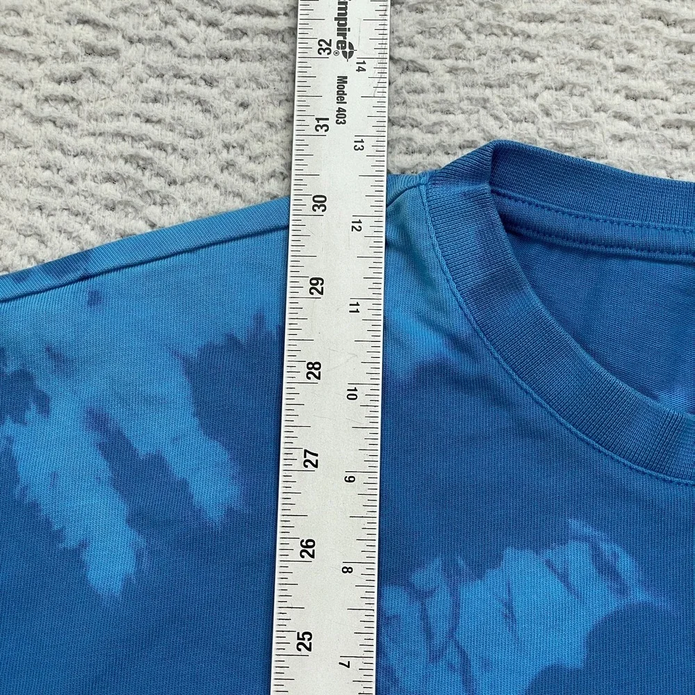 HSTL Made T-Shirt Mens Small Blue Cotton Short Sleeve Crew Neck
